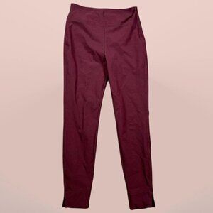 Athleta Wander Slim Ankle Pant Burgundy Red Women's Size 6 - Office / Travel